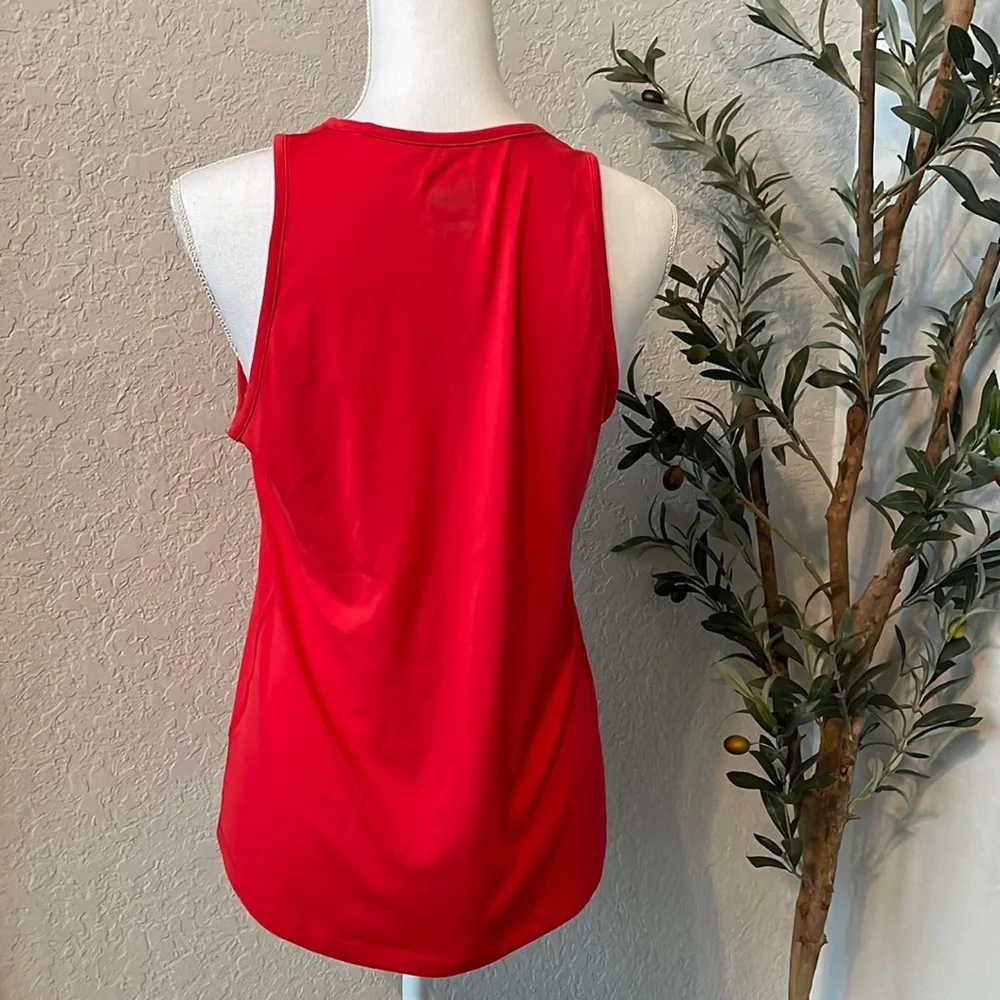 Nike Women’s Classic Red Dri Fit Classic Athletic Sleeveless Tank Size Small